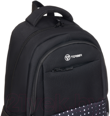Школьный рюкзак Torber Class X / T2602-23-BLK-W