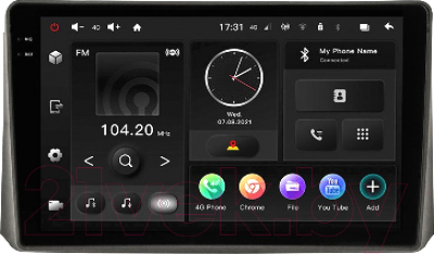 Бездисковая автомагнитола Incar TMX2-4410s-3 - фото