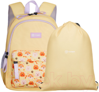 Школьный рюкзак Torber Class X Mini / T1801-23-Yel - фото