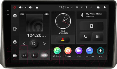 Бездисковая автомагнитола Incar TMX2-4410-3 - фото