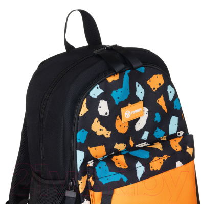 Школьный рюкзак Torber Class X Mini / T1801-23-Bl-Y (черный/желтый)