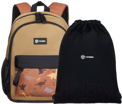 Школьный рюкзак Torber Class X Mini / T1801-23-Kha - фото