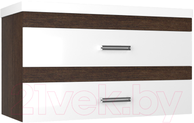 Тумба под умывальник Style Line Сакура 100 (подвесная, для квадратной раковины) - фото