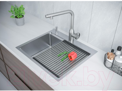 Мойка кухонная Paulmark PM705951-BS