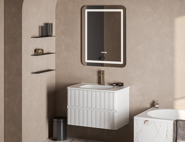 Зеркало Belux Стокгольм В 60x80 - фото