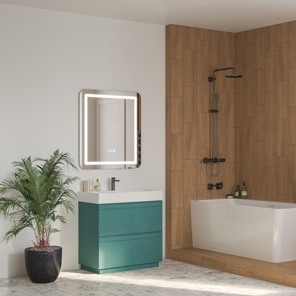 Зеркало Belux Стокгольм В 80x90