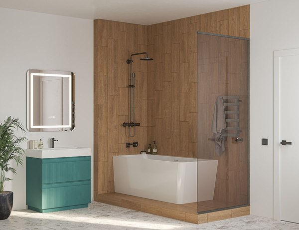 Зеркало Belux Стокгольм В 80x90