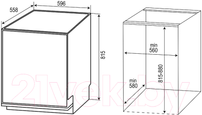 Посудомоечная машина Zigmund & Shtain DW 301.6