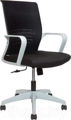 Кресло офисное Norden Betta / CH-223B-HS G-BB (серый/черный/черный) - фото