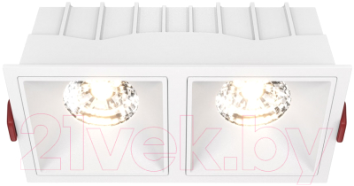 Точечный светильник Maytoni Alfa LED DL043-02-15W3K-SQ-W - фото