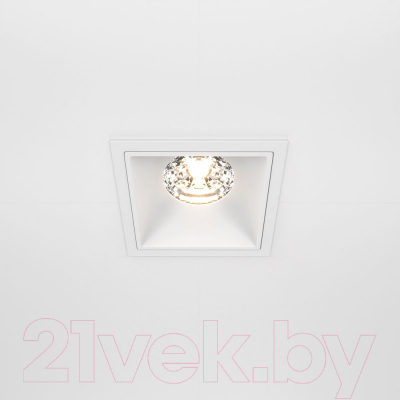 Точечный светильник Maytoni Alfa LED DL043-01-15W3K-D-SQ-W