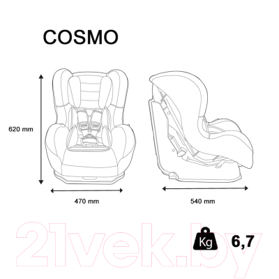 Автокресло Nania Cosmo Access / 1064030071 (Petrol)