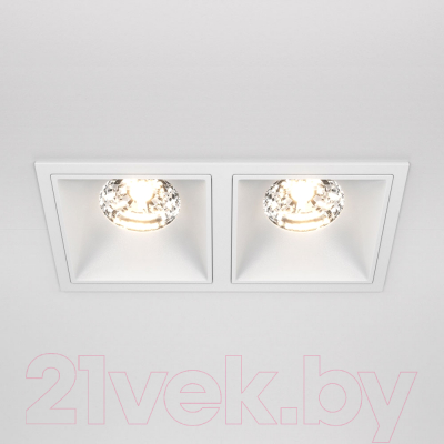 Точечный светильник Maytoni Alfa LED DL043-02-15W4K-D-SQ-W