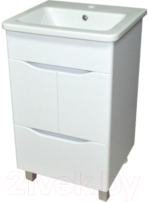 Тумба с умывальником Гамма 22оФ2/3-У 50 Урбан-12050 - фото
