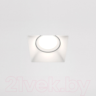 Точечный светильник Maytoni Dot DL042-01-SQ-W