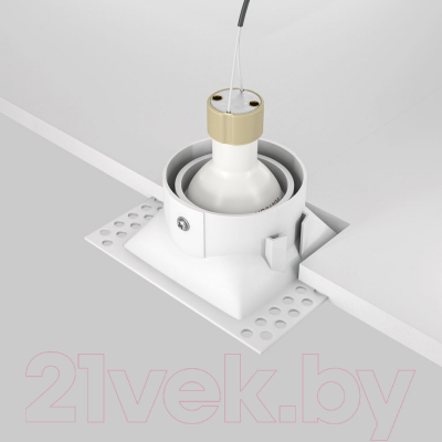 Точечный светильник Maytoni Dot DL042-01-SQ-W