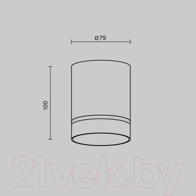 Потолочный светильник Maytoni Orlo C085CL-9W3K-W