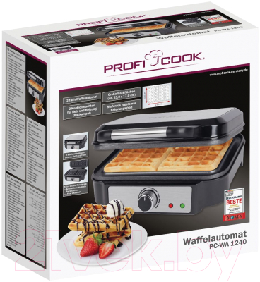 Вафельница Profi Cook WA 1240 (нержавеющая сталь)