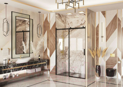 Душевая дверь Ambassador Benefit 130x200 / 19021202HB