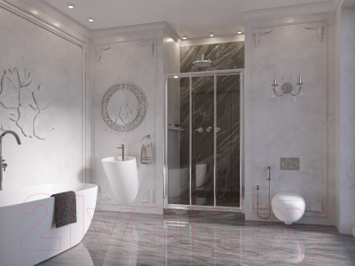 Душевая дверь Ambassador Forsa 100x195 / 17021101NX