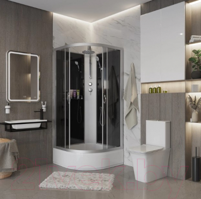 Душевая кабина Niagara NG-3502-14BKT 100x100x210