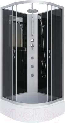 Душевая кабина Niagara NG-3502-14BKTG 100x100x210 - фото