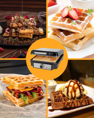 Вафельница Profi Cook WA 1241 (нержавеющая сталь)