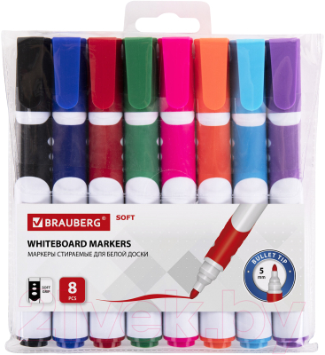 Набор маркеров Brauberg Soft / 152112 - фото