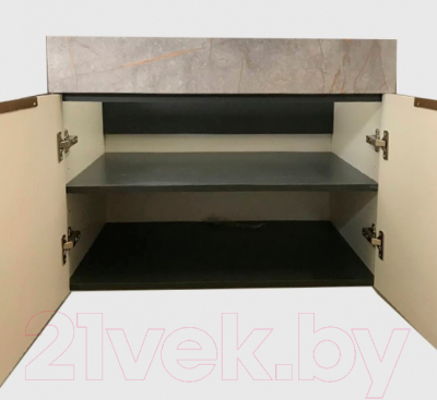 Тумба под умывальник Garda 09.51н.750.PVC (золотой мрамор)