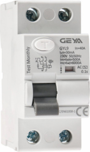 Устройство защитного отключения Geya GYL92P40A30MA - фото