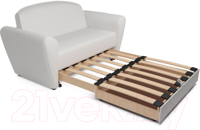 Диван Mebel-Ars Квартет (экокожа белый)