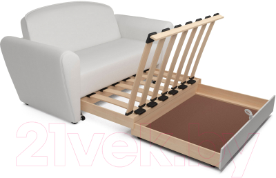 Диван Mebel-Ars Квартет (экокожа белый)