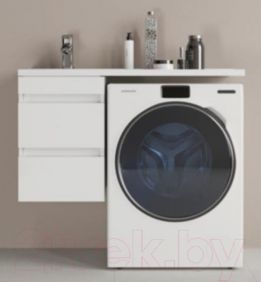 Тумба под умывальник Style Line Оптима 40 2 ящика Plus (подвесная)