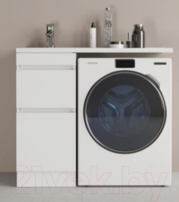 Тумба под умывальник Style Line Оптима 40 2 ящика Plus (напольная)