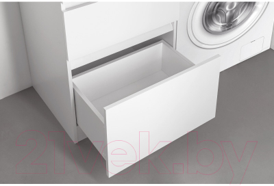 Тумба под умывальник Style Line Оптима 40 2 ящика Plus (напольная)