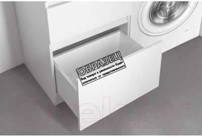 Тумба под умывальник Style Line Оптима 50 2 ящика Люкс Plus (напольная)