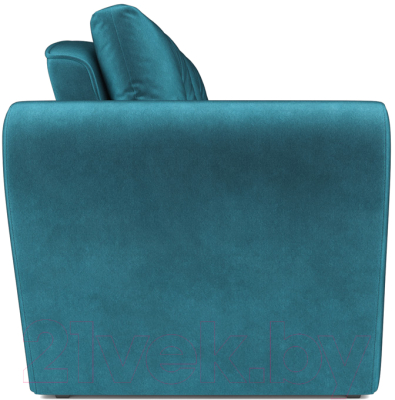 Диван Mebel-Ars Квартет (бархат сине-зеленый Star Velvet 43 Black Green)