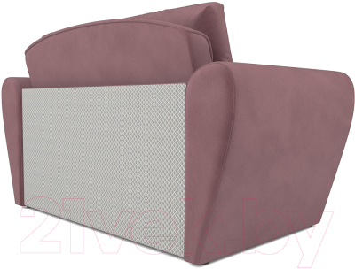 Диван Mebel-Ars Квартет (велюр пудра НВ-178 18)