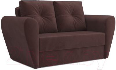 Диван Mebel-Ars Квартет (велюр шоколад HB-178 16) - фото