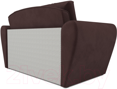Диван Mebel-Ars Квартет (велюр шоколад HB-178 16)
