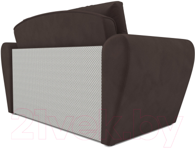 Диван Mebel-Ars Квартет (кордрой коричневый)