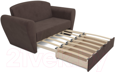 Диван Mebel-Ars Квартет (кордрой коричневый)