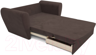 Диван Mebel-Ars Квартет (кордрой коричневый)
