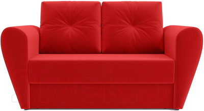 Диван Mebel-Ars Квартет (кордрой красный)