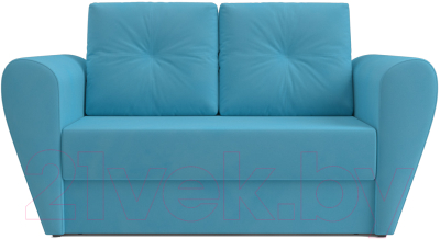 Диван Mebel-Ars Квартет (рогожка синий)