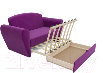 Диван Mebel-Ars Квартет (фиолетовый)