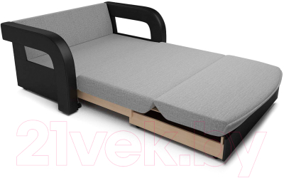 Диван Mebel-Ars Кармен-2 (рогожка серый)