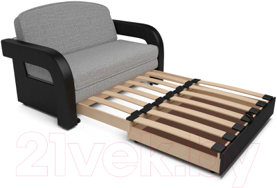 Диван Mebel-Ars Кармен-2 (рогожка серый)