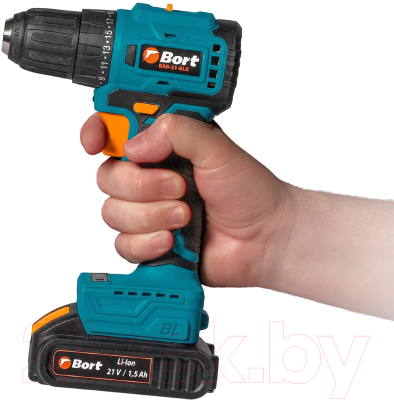 Аккумуляторная дрель-шуруповерт Bort BAB-21-BLK