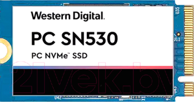 SSD диск Western Digital SN530 2230 256GB (SDBPMPZ-256G-1001) - фото